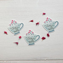 Load image into Gallery viewer, My Cup Overflows Set of 3 Stickers - SECONDS SALE