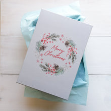 Load image into Gallery viewer, Christmas gift box filled with beautiful Christian gifts